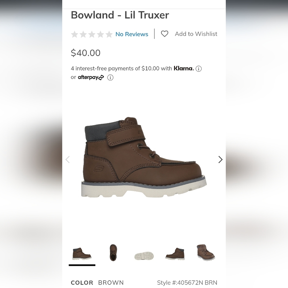 Sketchers Brown Boots Size 8 Worn One Time